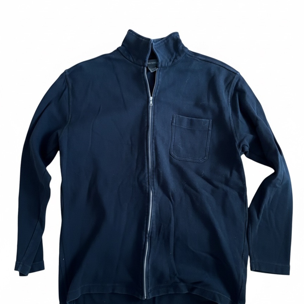 Banana Republic Dark Blue Zip-Up Jacket